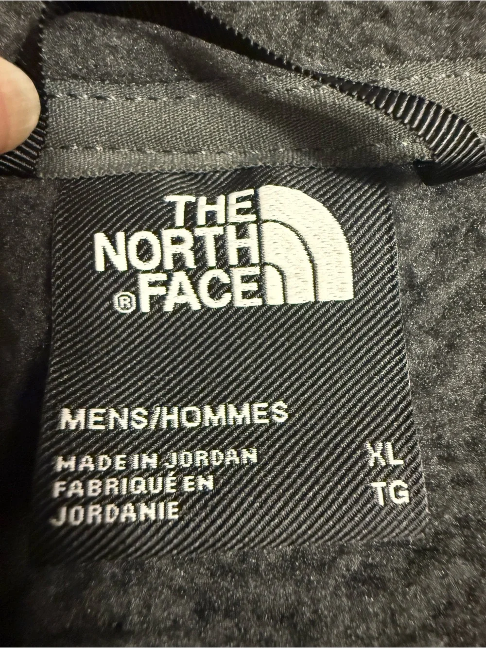 The North Face Mens Tsillan Full Zip Jacket, Dark Grey Heather XL NWT